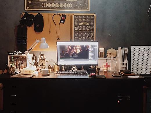 书房随拍（个人主页-ZNDU4MjA5NTI=） - 家装设计 - 站酷设计师画画的木鸦原创素材 - 站酷ZCOOL