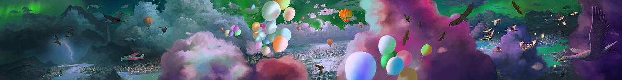 《外包·夜空》