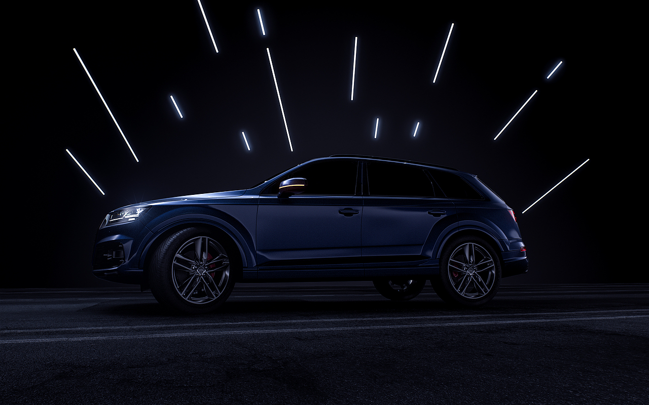 奧迪Q7可视化渲染——测试