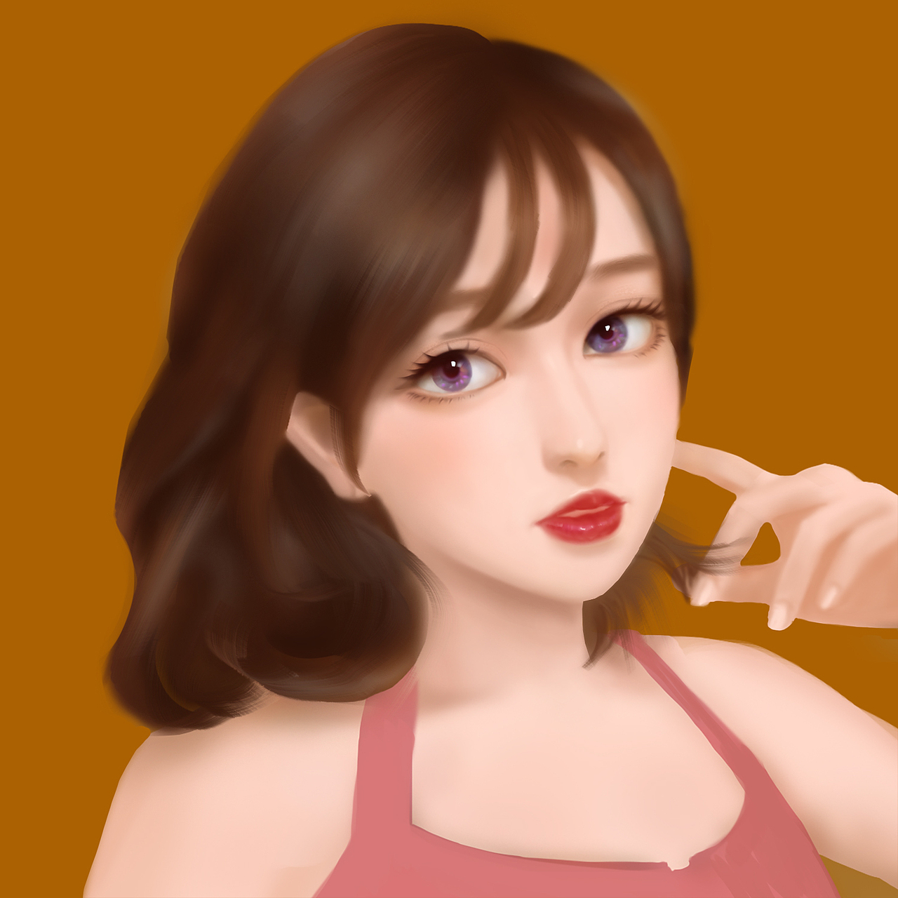 妹子001（图ZMTg4MzIxMDM2） - 商业插画 - 站酷设计师晕游仙人原创素材 - 站酷ZCOOL