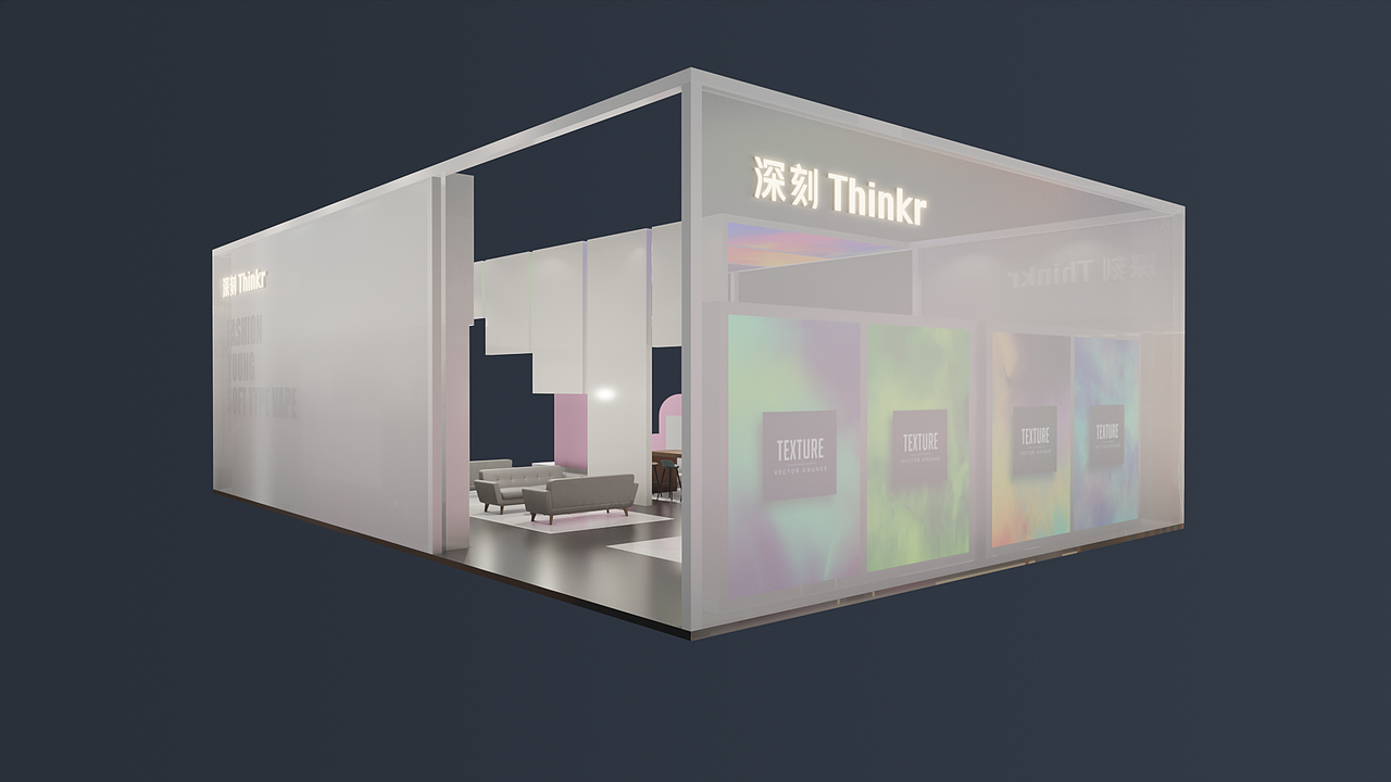 Thinkr展台设计（图ZMjE5OTU0MjI4） - 展陈设计 - 站酷设计师哈维设计工作室原创素材 - 站酷ZCOOL