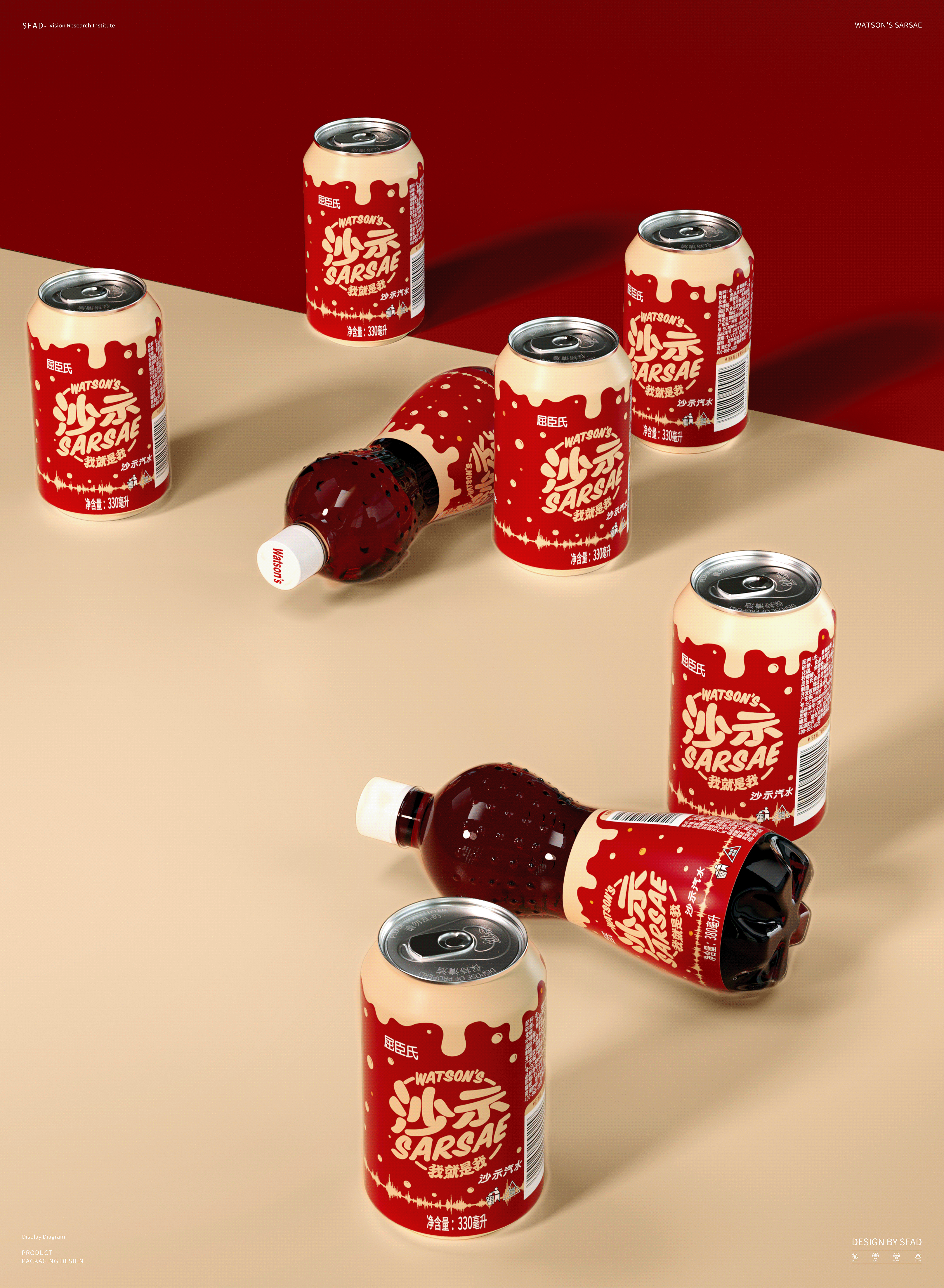 屈臣氏SARSAE | 产品包装形象升级设计（图ZMzE0OTc2NjMy） - 包装 - 站酷设计师尚梵视觉研究院原创素材 - 站酷ZCOOL