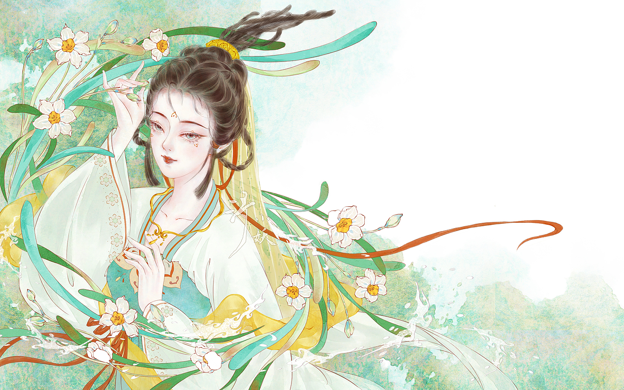 十二花神全系列（图ZMzU5ODEyODI4） - 创作习作 - 站酷设计师浔小妖原创素材 - 站酷ZCOOL