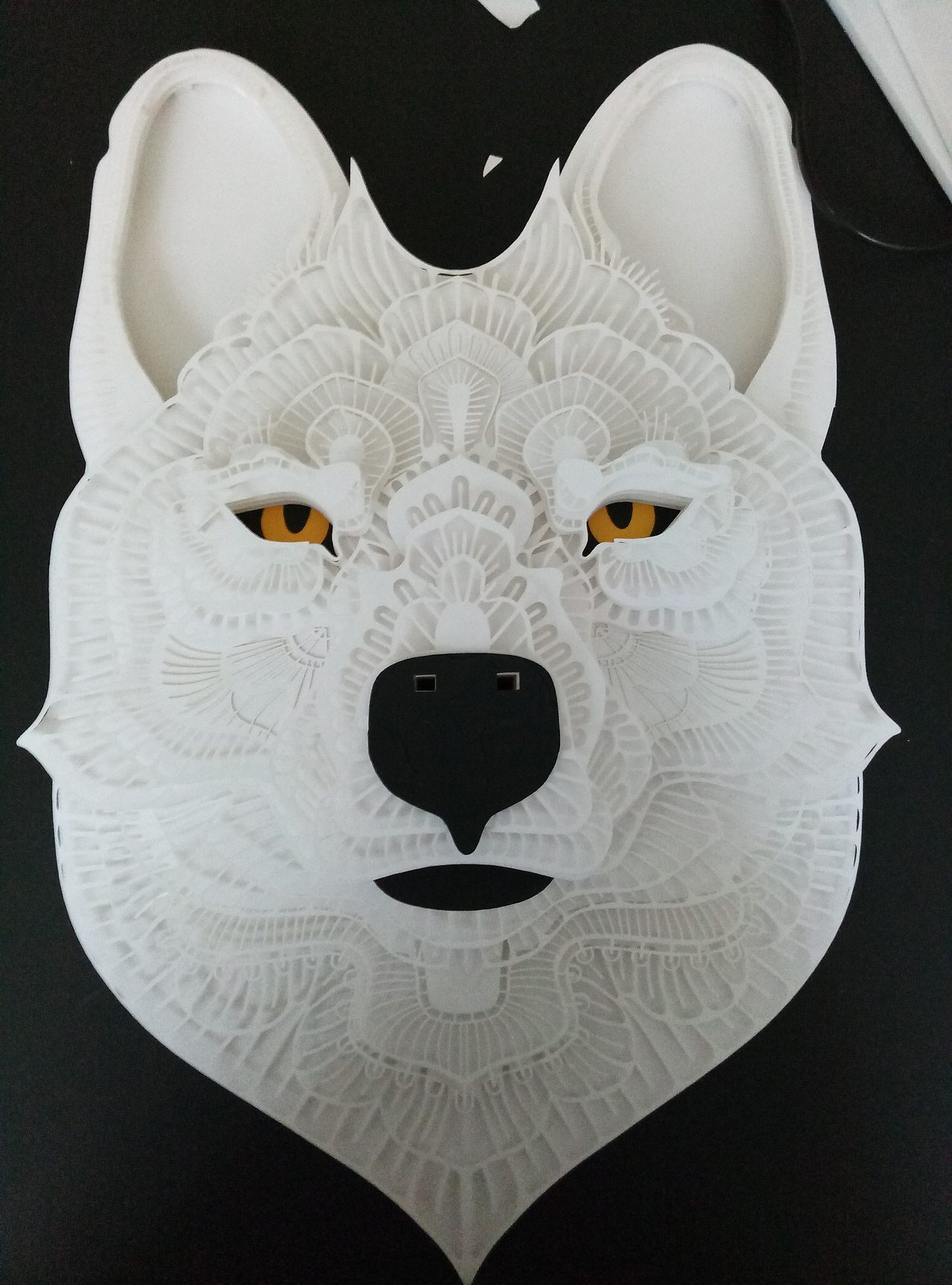 动物头纸雕（图ZMTExMzA4ODEy） - 工艺品设计 - 站酷设计师朱顺立原创素材 - 站酷ZCOOL