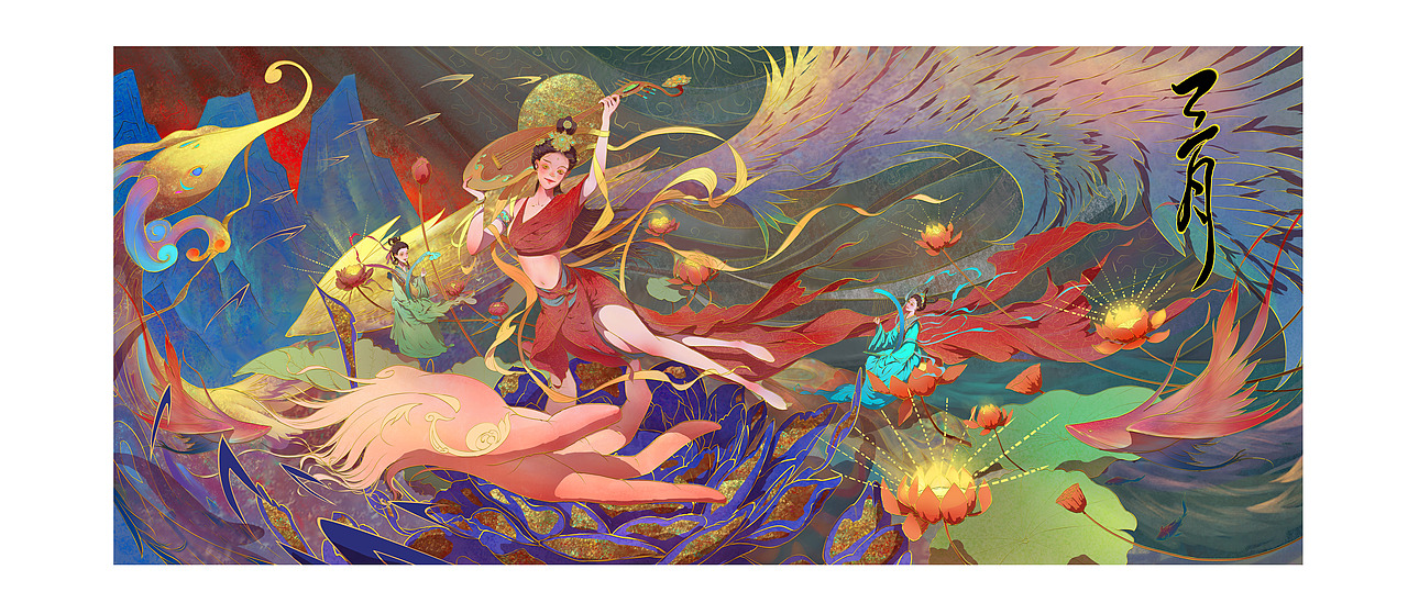 商业插画（图ZMjkzNDA3MzI4） - 商业插画 - 站酷设计师叁月创意原创素材 - 站酷ZCOOL