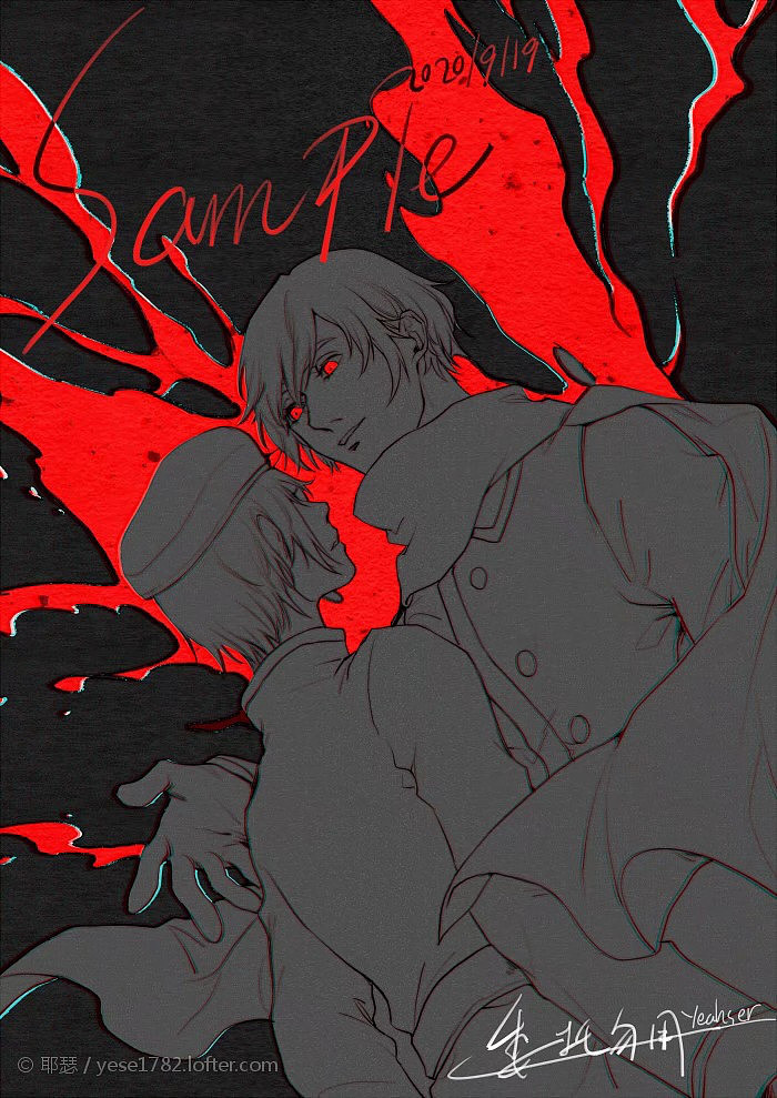 黑塔利亚同人插画