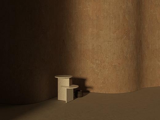 “He”side table / "和"边桌（个人主页-ZNDUxMjc4MDA=） - 生活用品 - 站酷设计师富贵花开发财原创素材 - 站酷ZCOOL