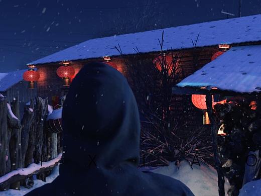 雪夜（個人主頁-ZNDcxNzIxNzY=） - 場景 - 站酷設計師lxzm原創(chuàng)素材 - 站酷ZCOOL