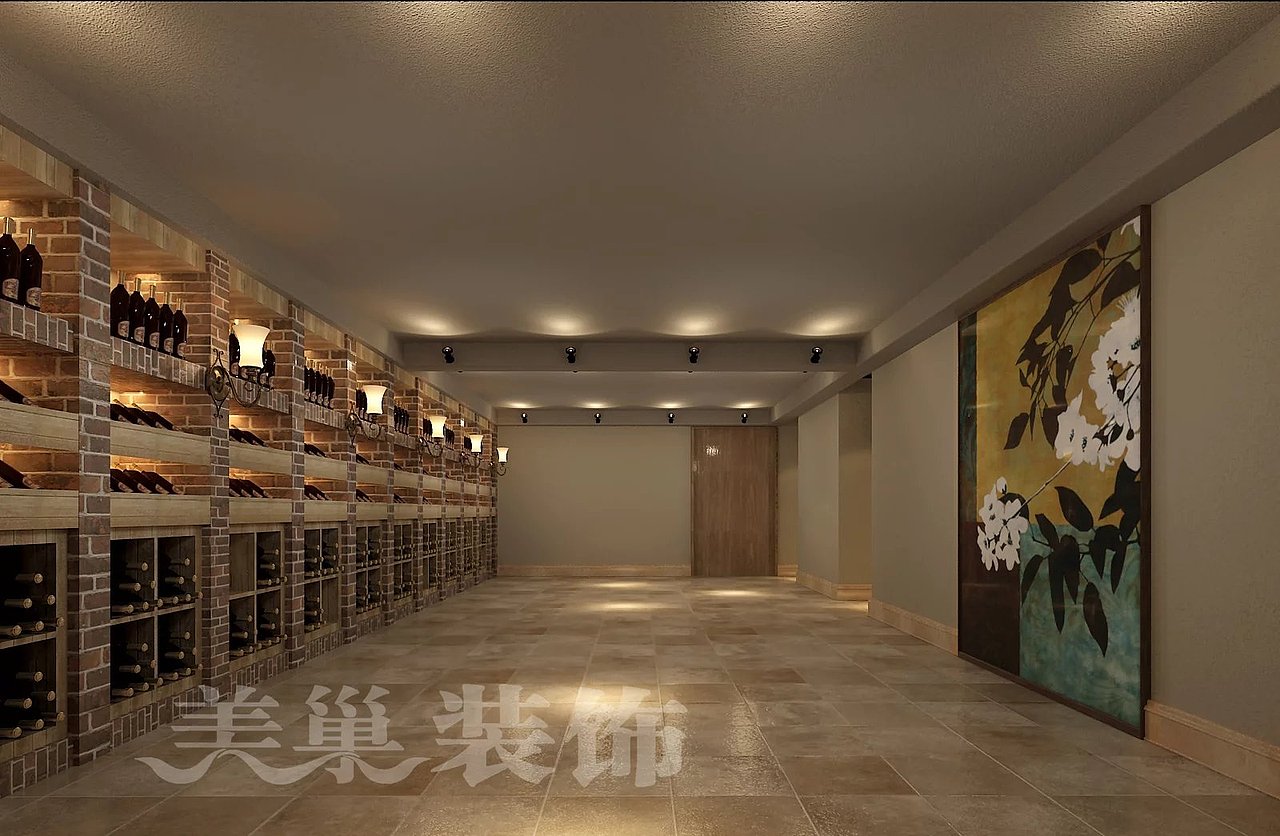 700平方复式建筑简约装修效果图——美巢