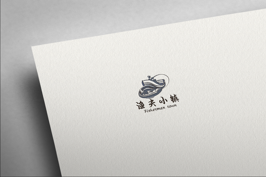 漁夫小鎮(zhèn)（圖ZMTgwODU1ODQw） - Logo - 站酷設(shè)計(jì)師俗人xw原創(chuàng)素材 - 站酷ZCOOL