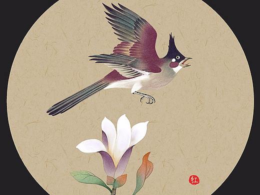 工笔花鸟