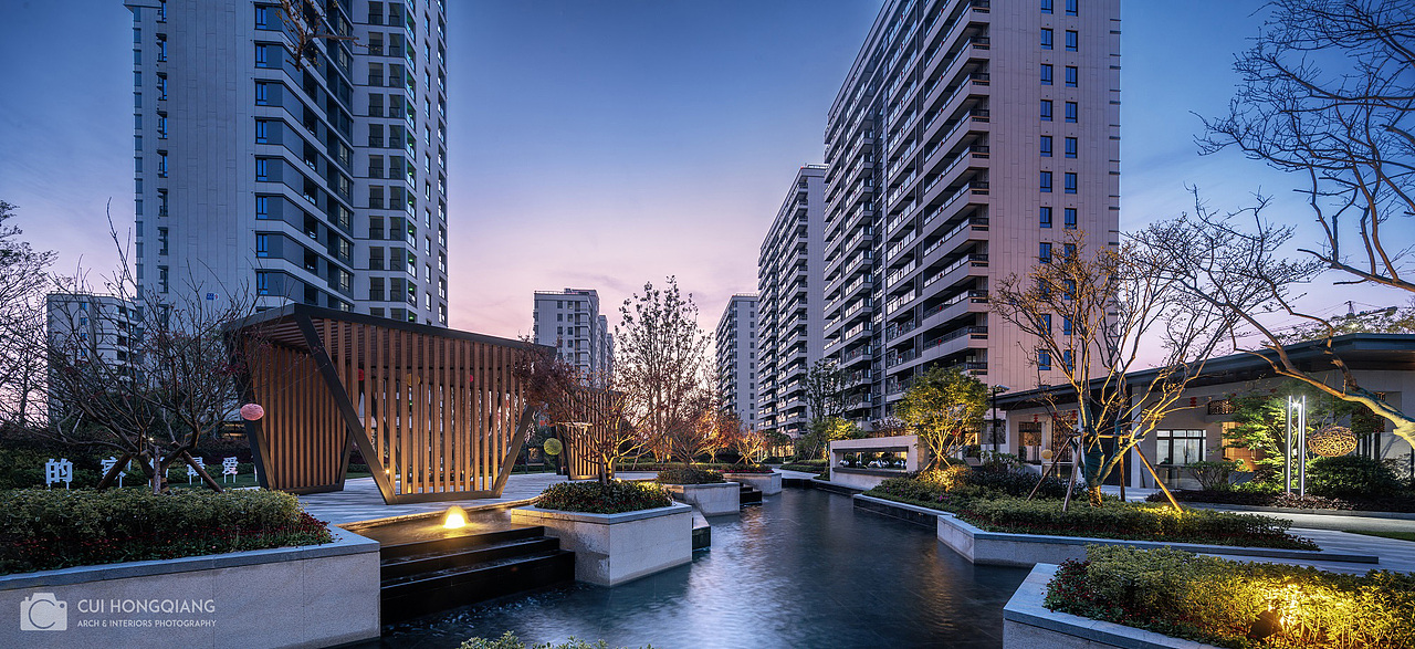 住宅地产大区建筑摄影 | 宁波绿地铭庐公馆