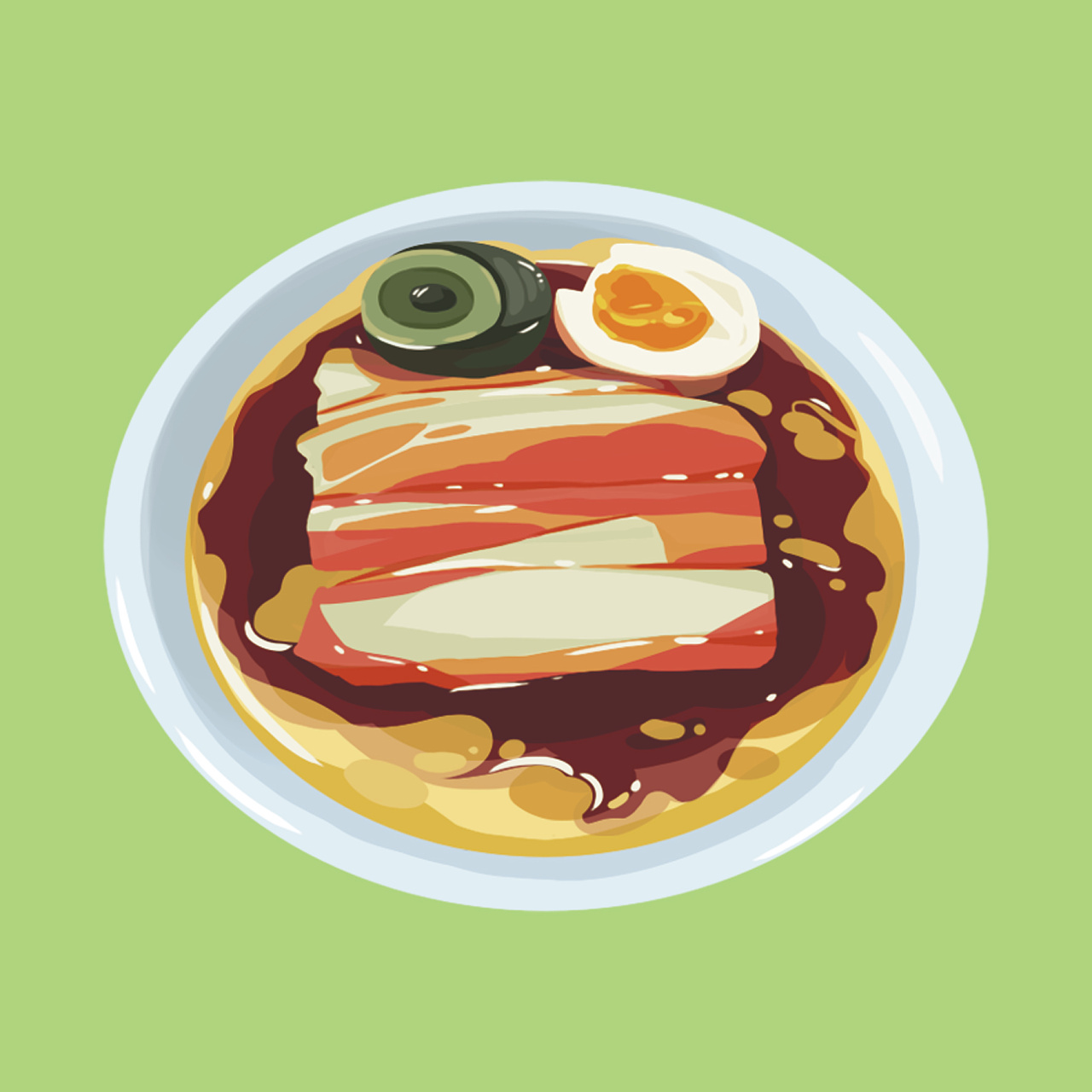 西安小吃——卤汁凉粉