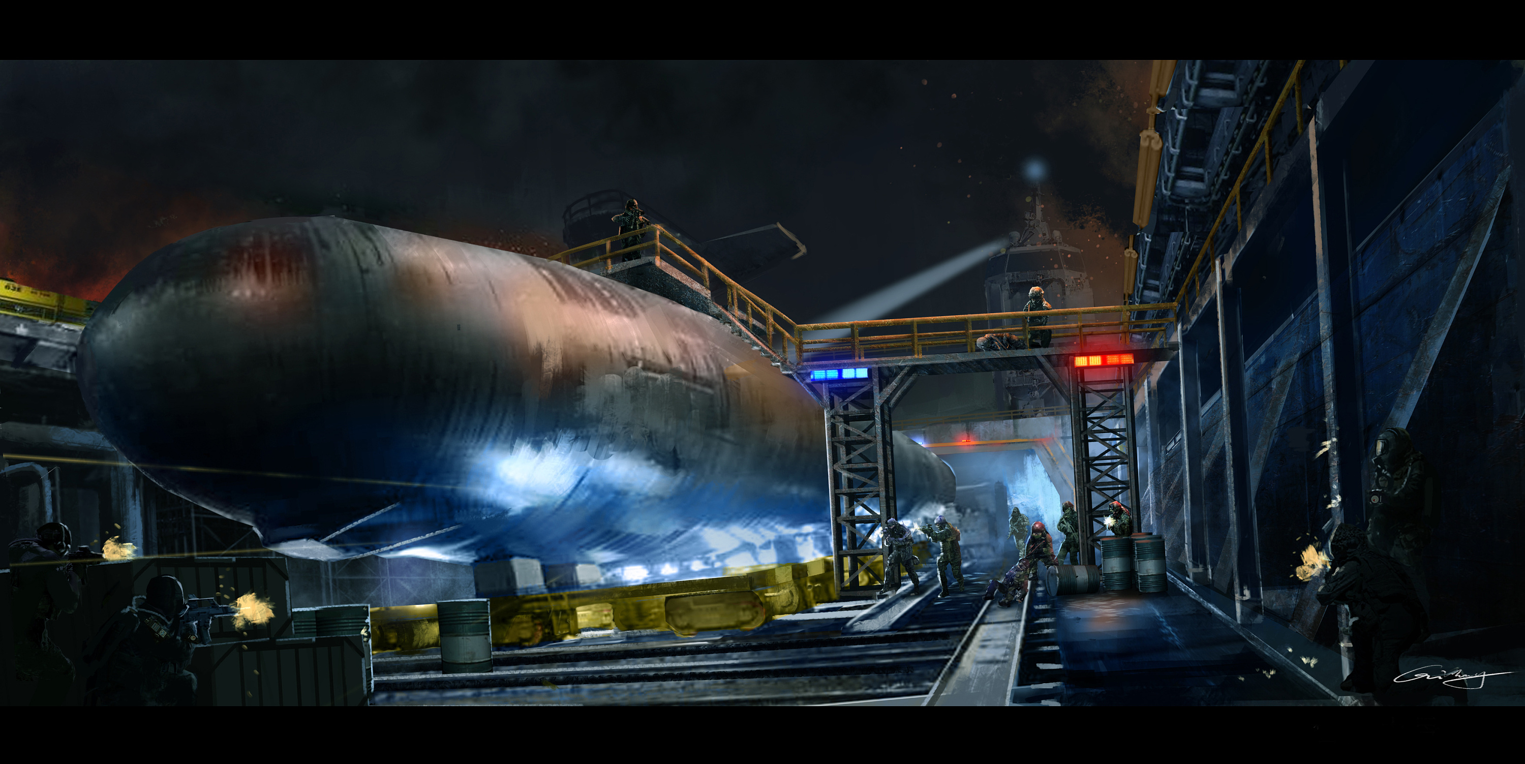 现代战争系列概念场景练习