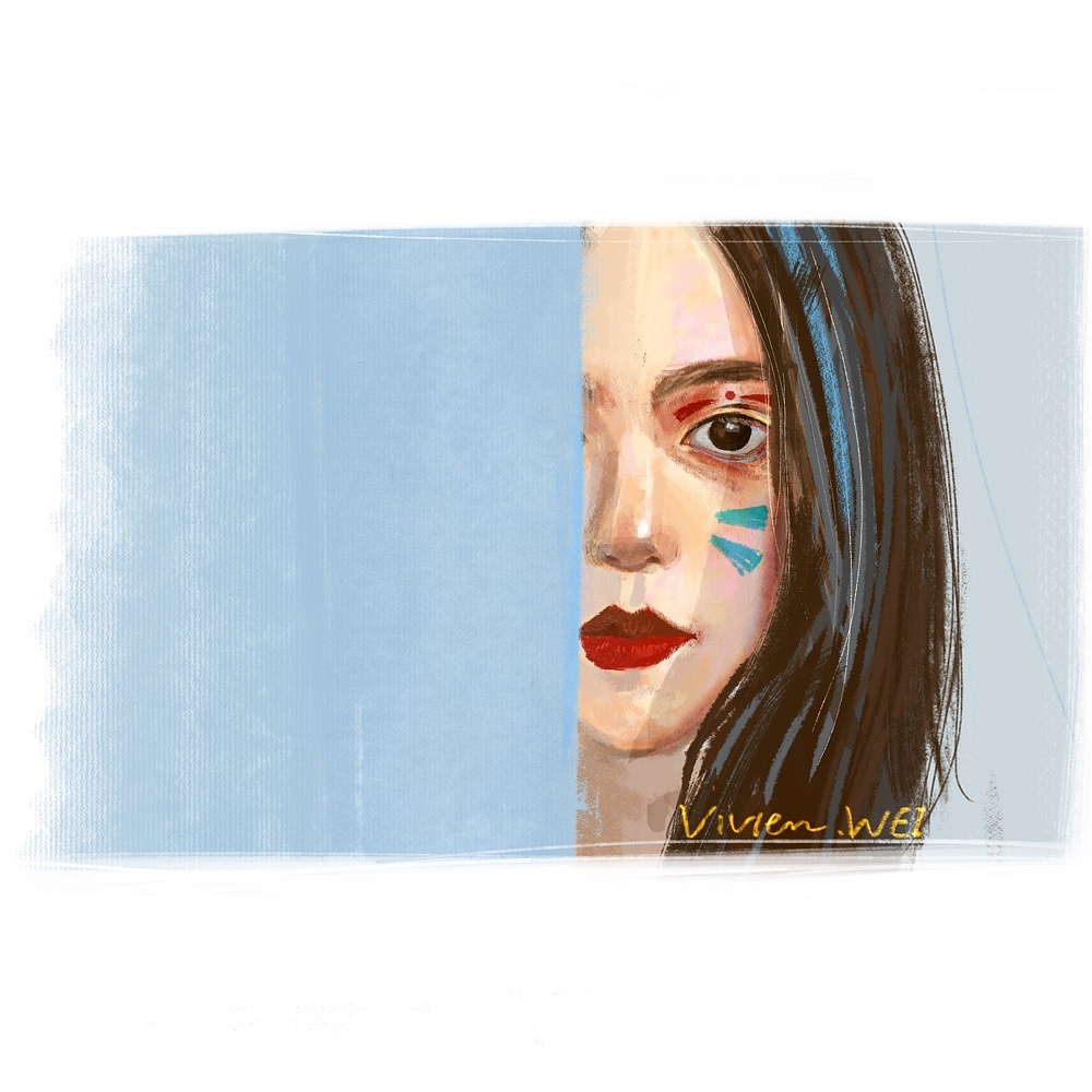 【头像速涂】（图ZMTk2MTk4OTgw） - 新锐潮流插画 - 站酷设计师Vivian允原创素材 - 站酷ZCOOL