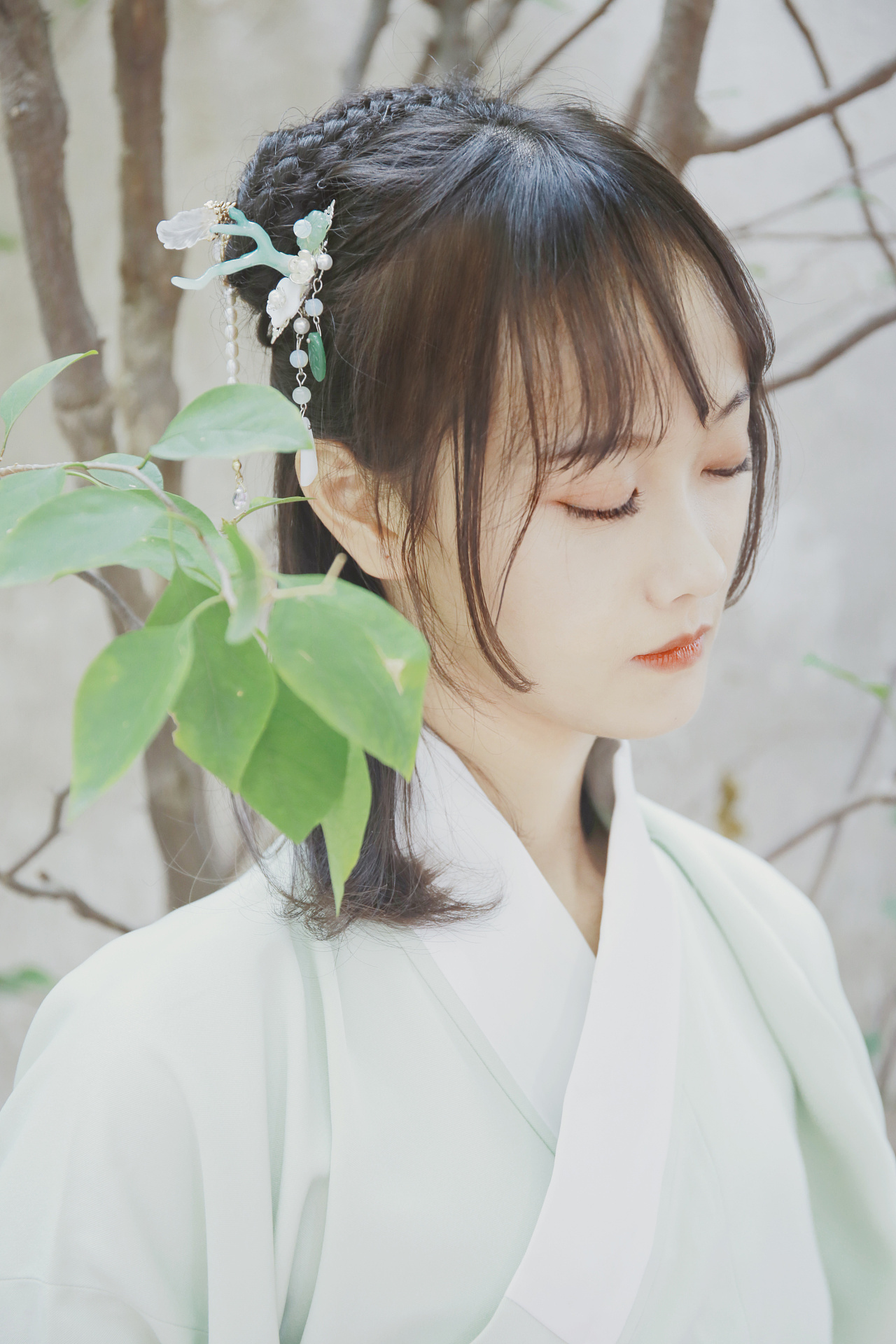 闽南古厝与汉服小仙女