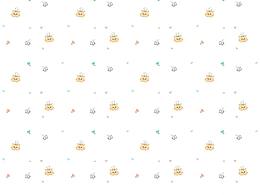 家纺图案印花系列-简单猫咪