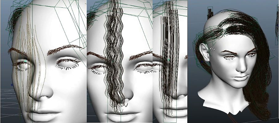 美女头像模型制作教程(图ZMzYzODY3OTY=) - 动画/影视 - 站酷设计师西安乐趣游戏原创素材 - 站酷ZCOOL