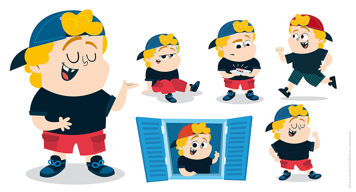 儿童读物插画-角色设计（图ZNTk3OTUyOTY=） - 儿童插画 - 站酷设计师pbids06原创素材 - 站酷ZCOOL