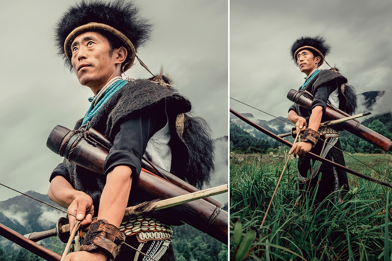 雅鲁藏布江特殊的地质结构,决定了珞巴族独特的生活方式.