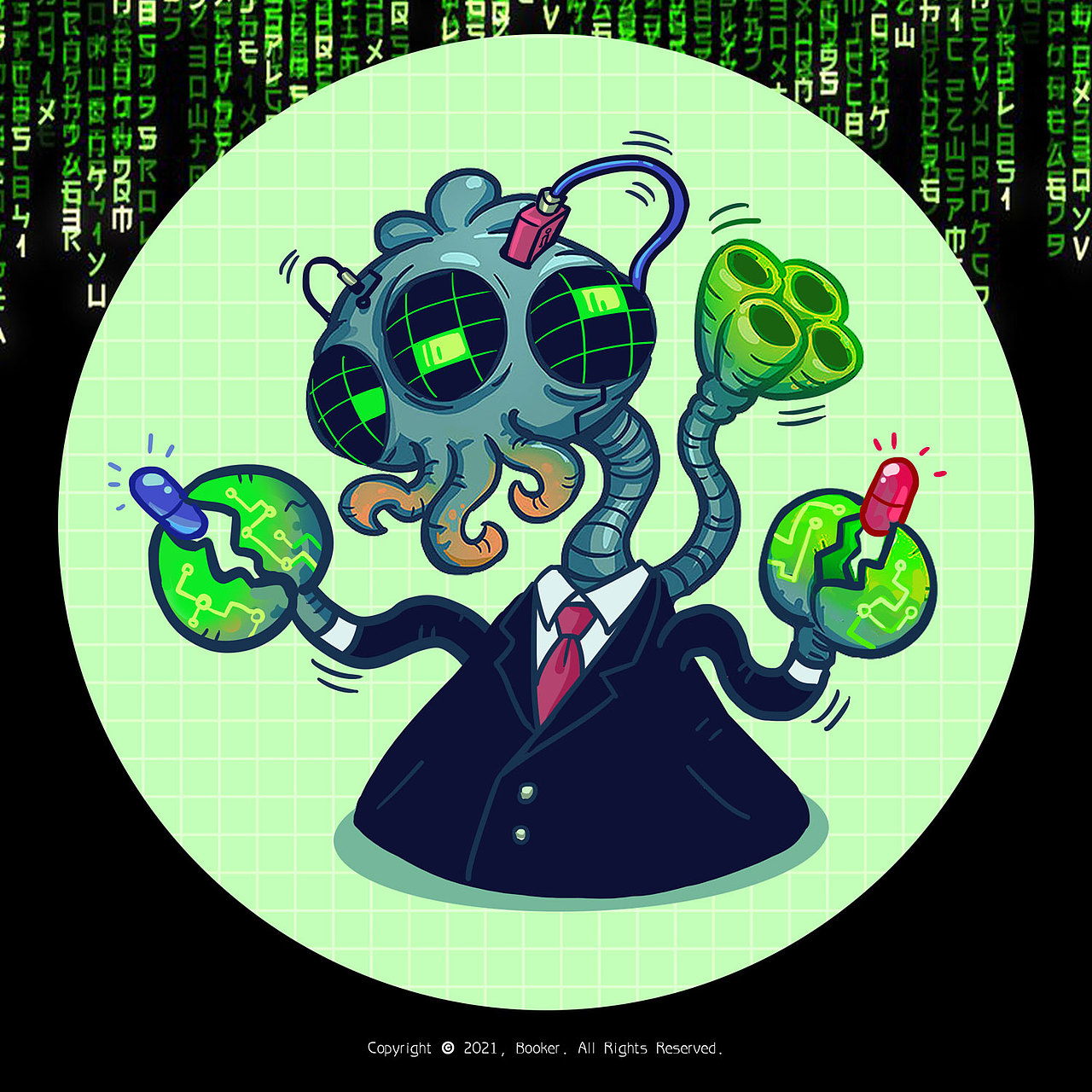 原创克苏鲁卡通系列 伊斯人皮肤