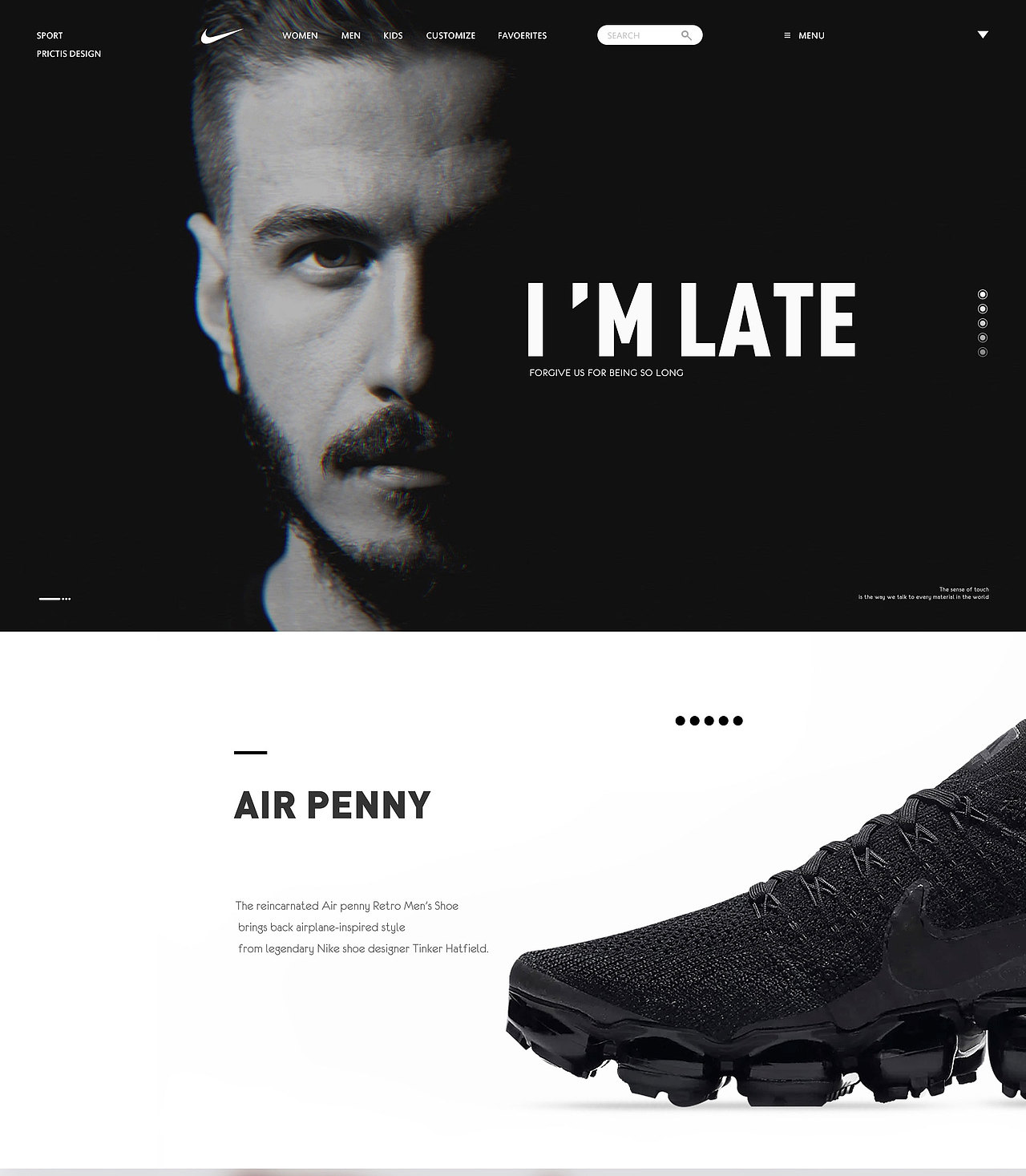 运动网页设计练习（图ZMTY3NDkyMjI4） - 企业官网 - 站酷设计师叁度广告原创素材 - 站酷ZCOOL