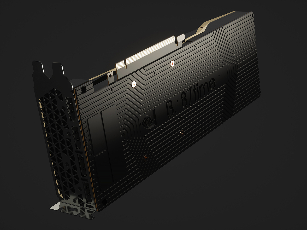 TitanV显卡三维制作