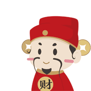 是财神呀！（图ZMjM0MjUzOTAw） - 商业插画 - 站酷设计师梅小穷原创素材 - 站酷ZCOOL