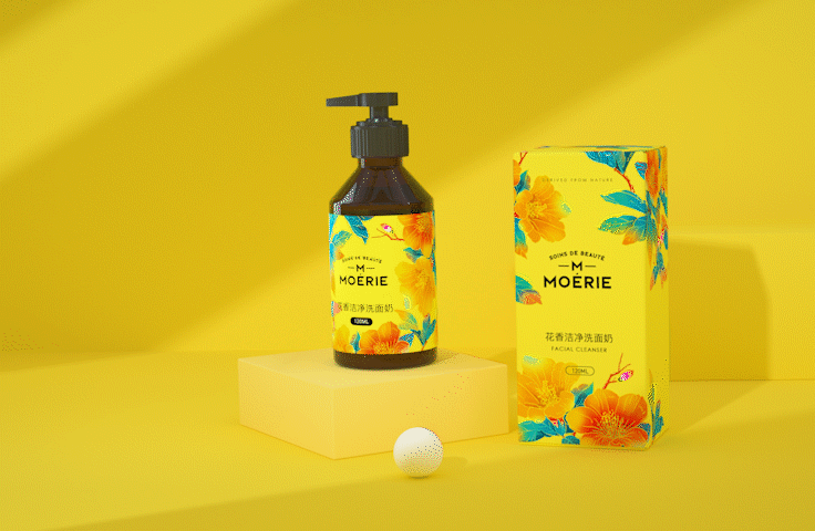 护肤品包装设计-植物花香系列（图ZMjgxMzI5MDg0） - 包装 - 站酷设计师吴与陈品牌设计原创素材 - 站酷ZCOOL