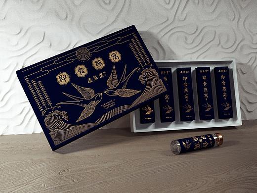 益草棠_即食燕窝（男款）包装设计