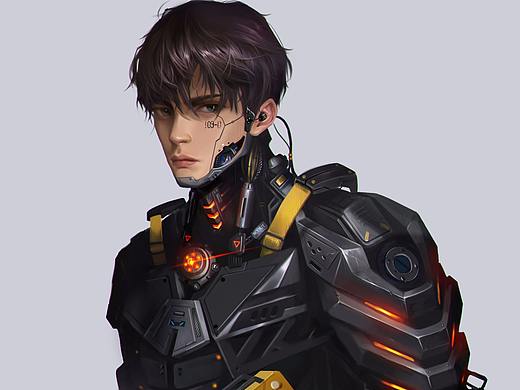 匠人绘19秋游戏原画美宣精品班 学生半身像作业vol.1