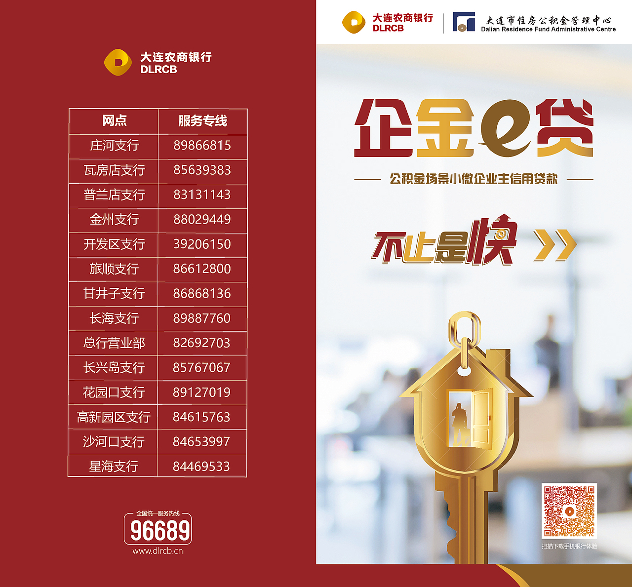 大连农商银行主形象