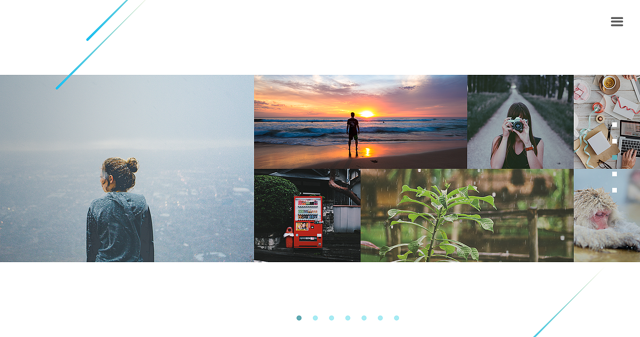 SUNNYRAIN个人网站设计