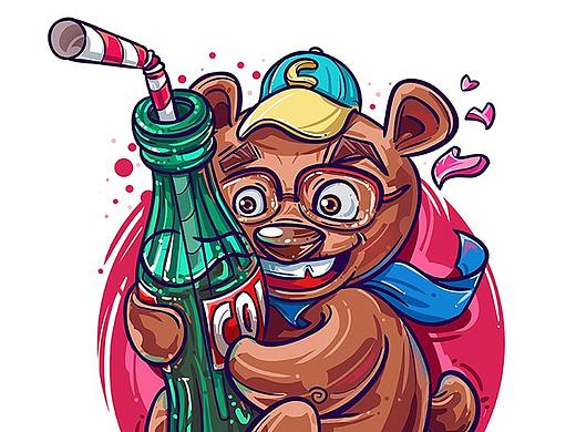 COKE BEAR（個(gè)人主頁(yè)-ZMzMxMzQ1ODQ=） - 創(chuàng)作習(xí)作 - 站酷設(shè)計(jì)師william863熊原創(chuàng)素材 - 站酷ZCOOL