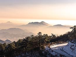 牵牛岗 初雪