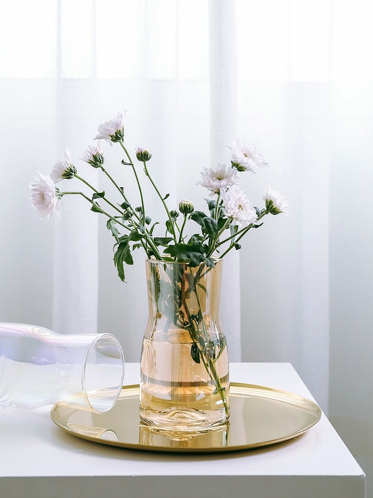 幻彩透明玻璃花瓶（图ZMTg1OTcxNTQ4） - 产品摄影 - 站酷设计师livetai花花世界原创素材 - 站酷ZCOOL