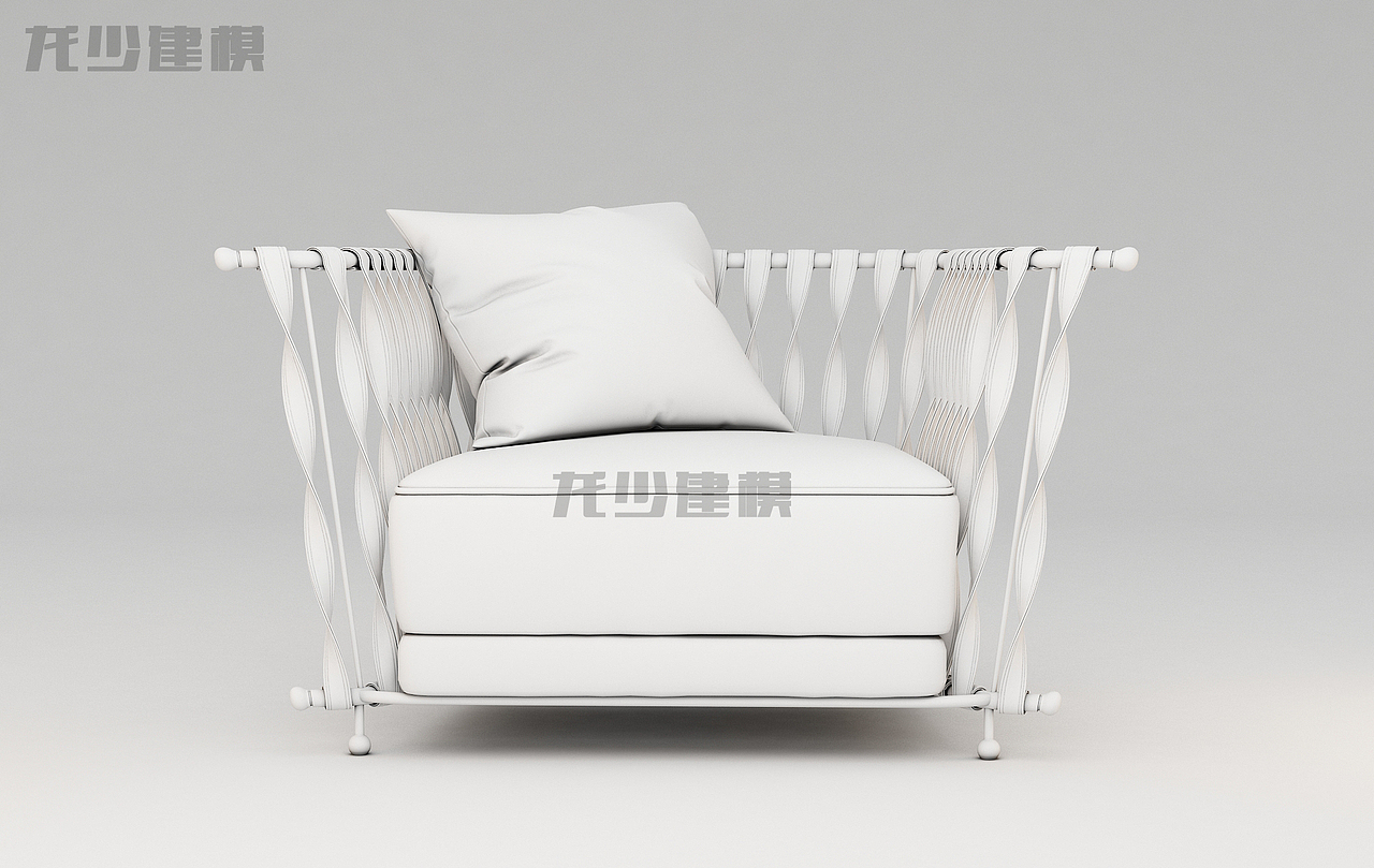 3Dmax家具建模，产品建模、工业建模VR渲染MD布料建模