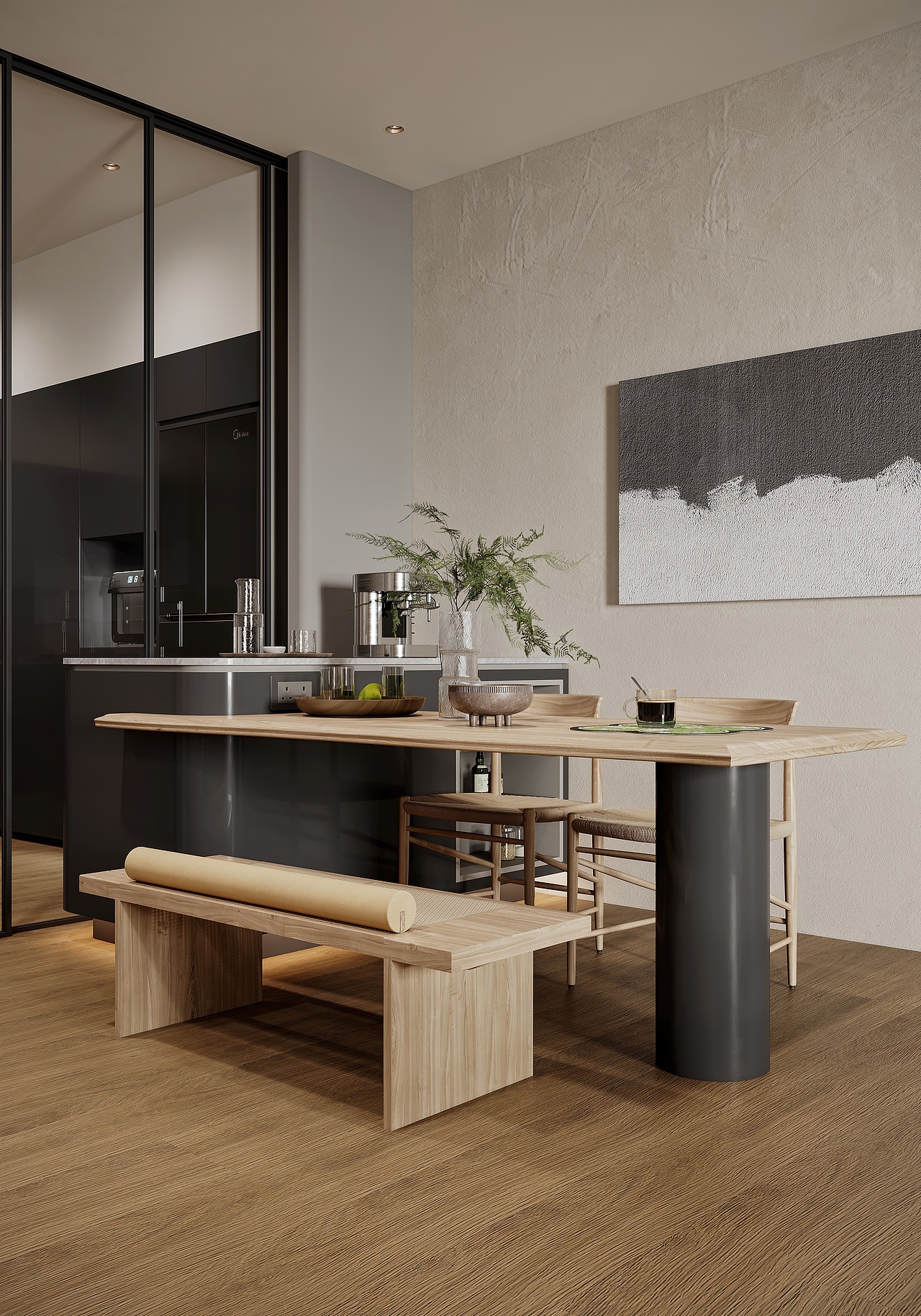 近期项目|现代简约(木色)