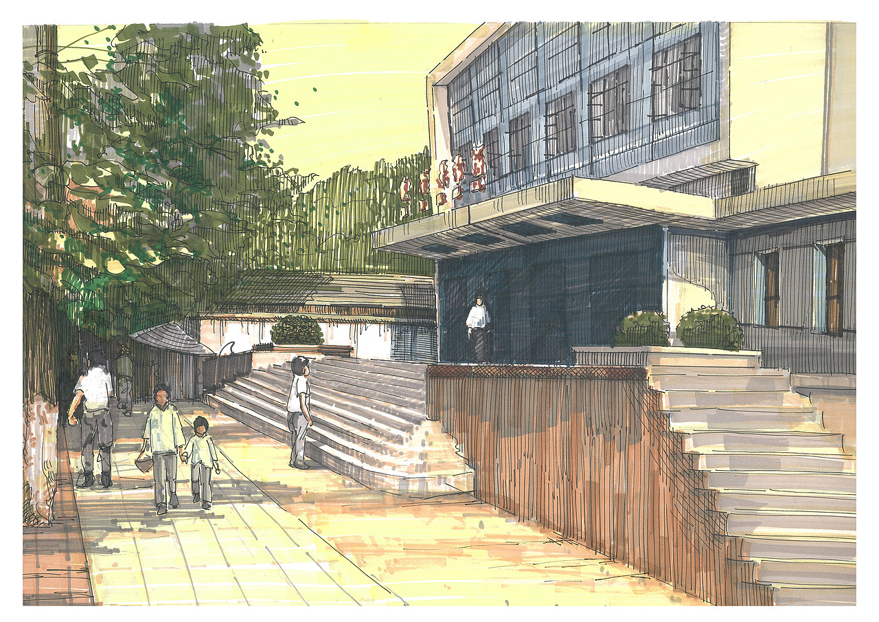 插画 老池州系列