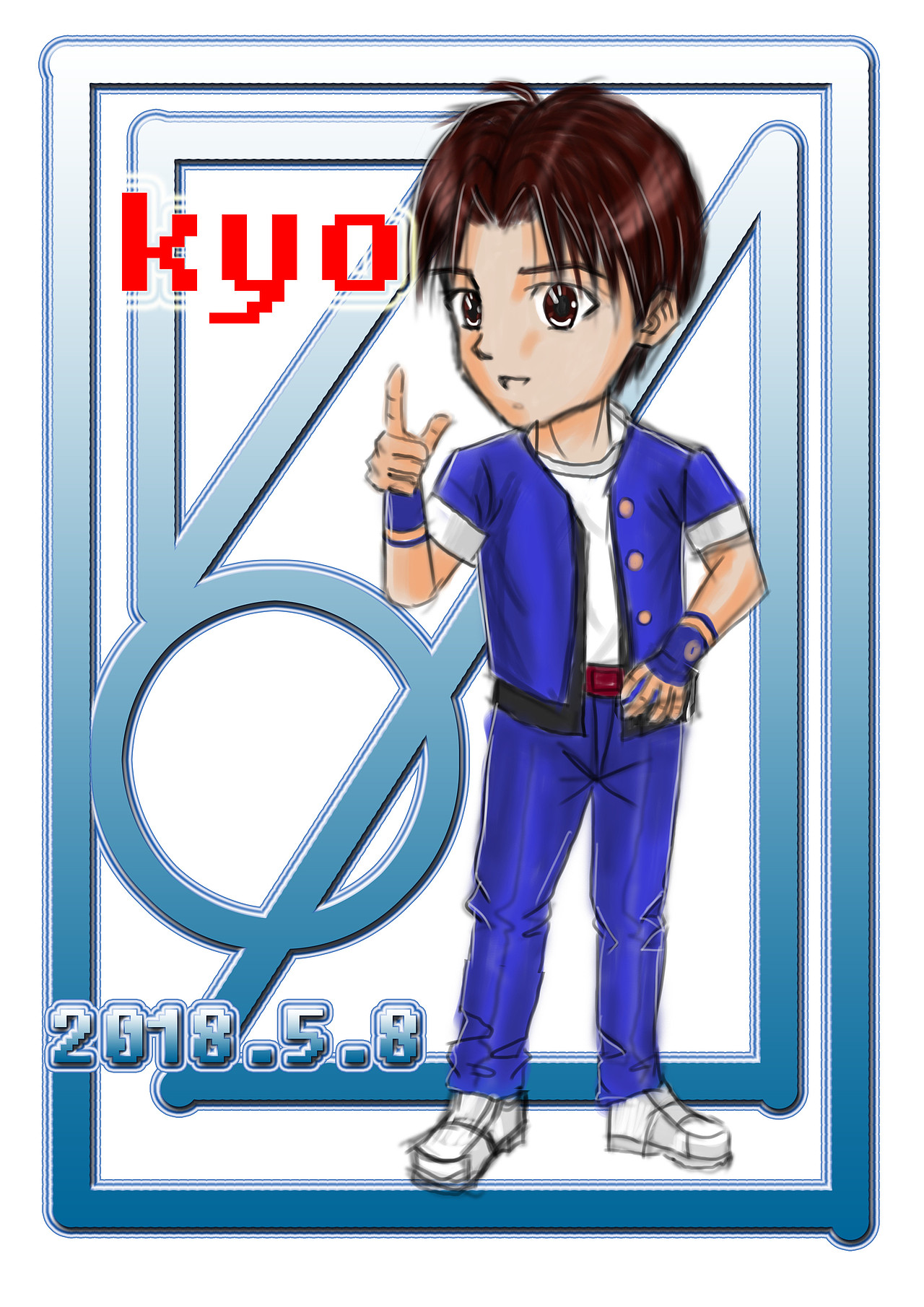 拳皇海报和人设海报（图ZMTE0NTQxMTQ4） - 新锐潮流插画 - 站酷设计师小星1978原创素材 - 站酷ZCOOL