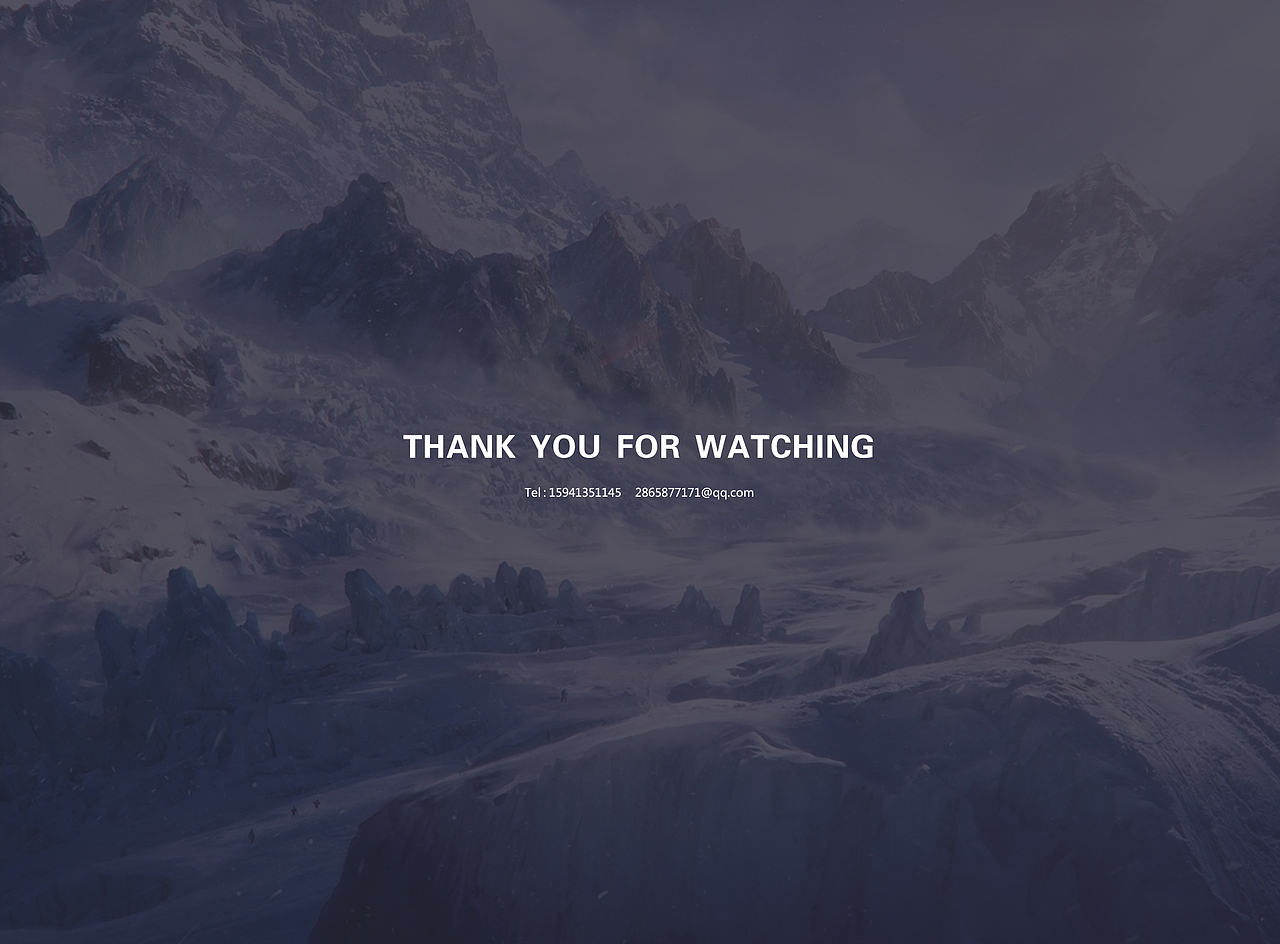 个人简历作品展示