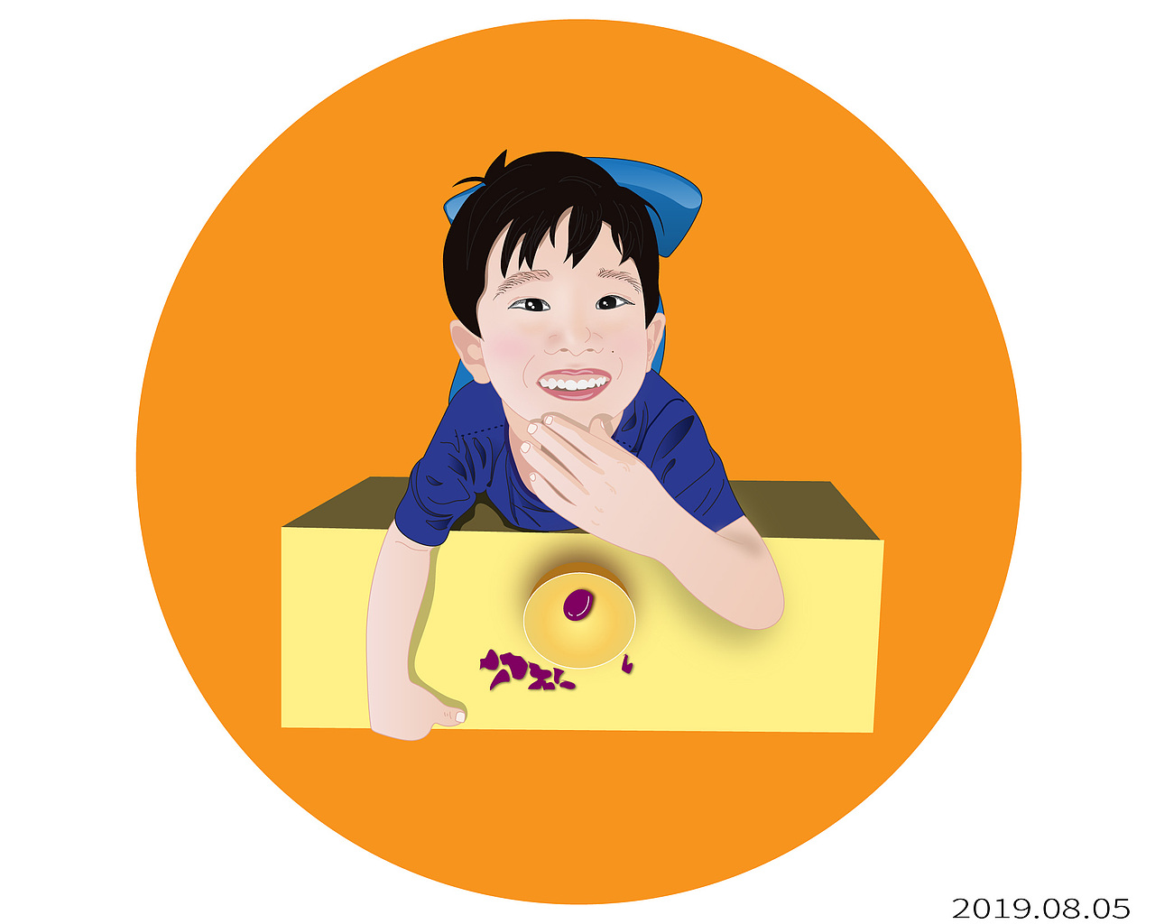 §人物插画——图图划划（图ZMTcwNjIxMjky） - 创作习作 - 站酷设计师jessica_qqqy原创素材 - 站酷ZCOOL