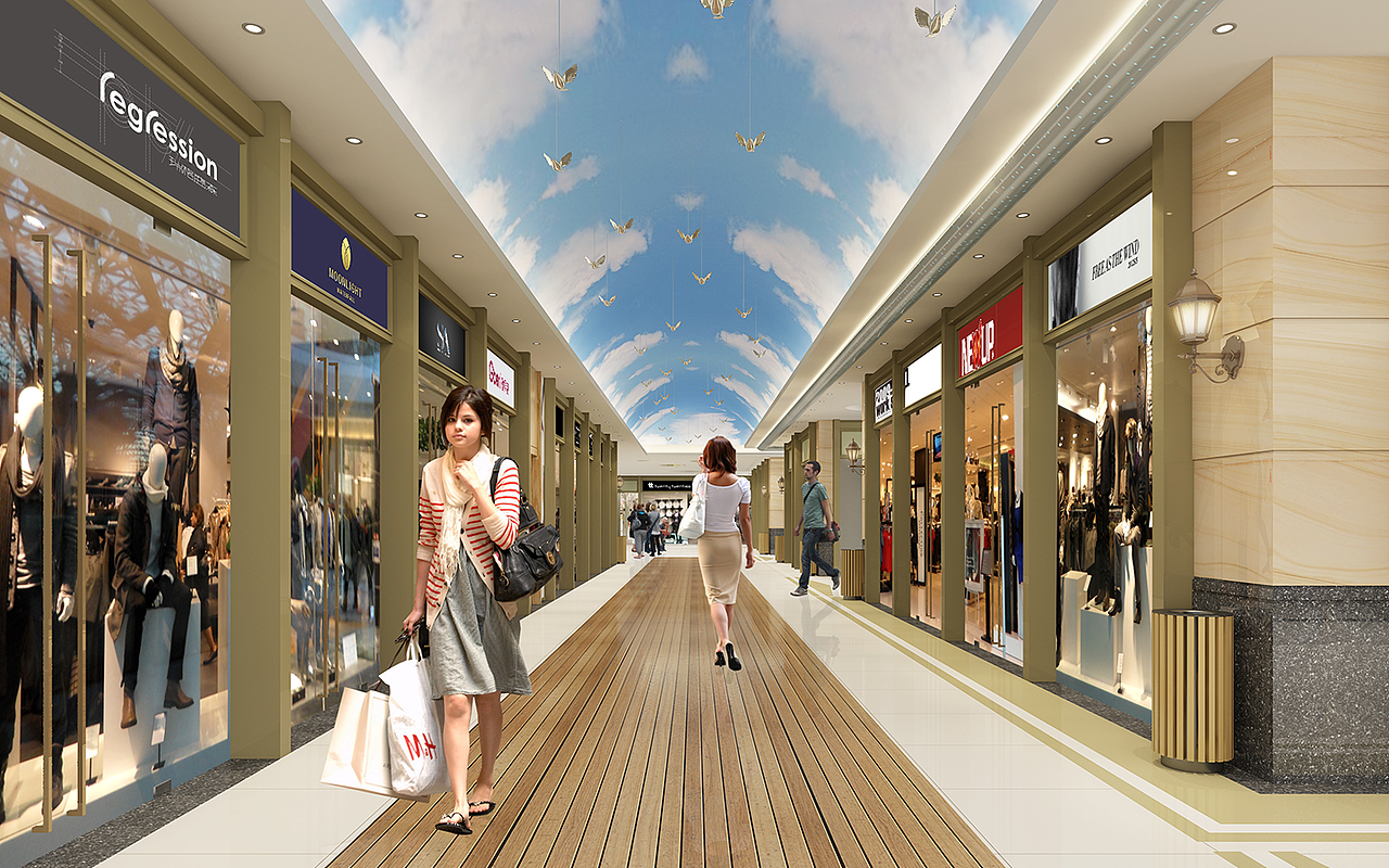 平阳景苑商业街设计