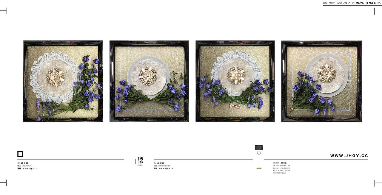 实物画,装饰画,实物装置,立体效果