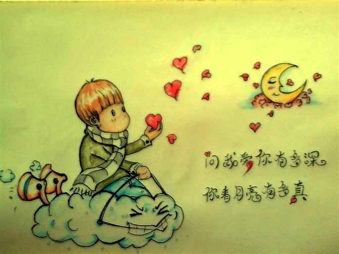 三叶草（图ZOTk3Nzk2MA==） - 单幅漫画 - 站酷设计师丁炏燚原创素材 - 站酷ZCOOL