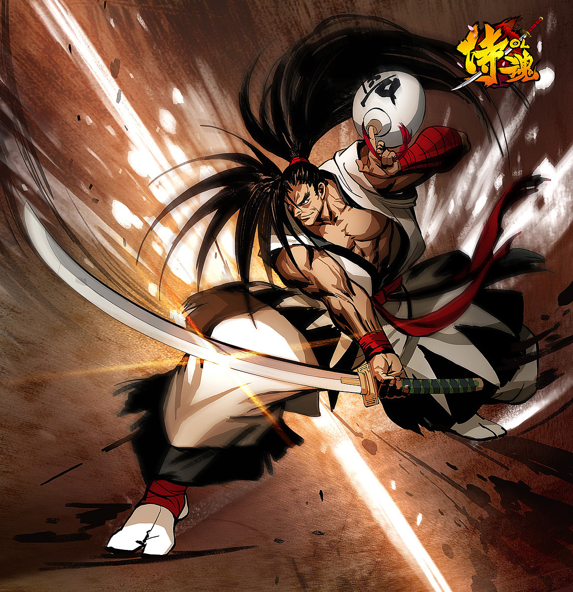 为游戏《侍魂ONLINE》创作的角色宣传图（图ZNjY2NjE5OTI=） - 商业插画 - 站酷设计师7thorange原创素材 - 站酷ZCOOL