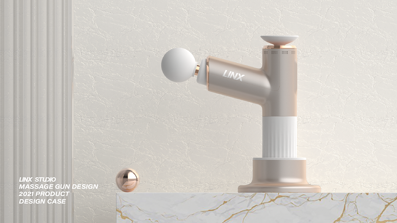 MASSAGE GUN 按摩枪-产品设计