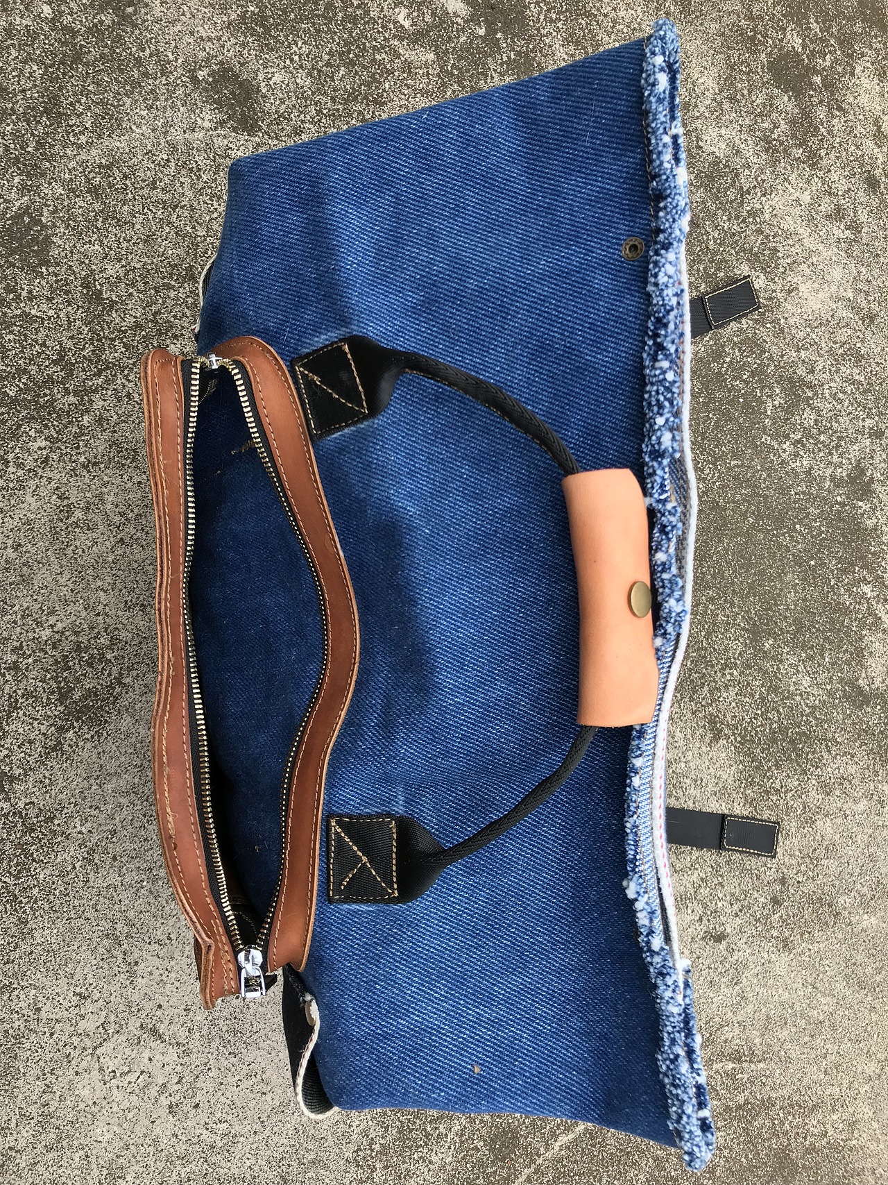 老菜手工牛仔双肩包--|手工艺|工艺品设计|火星老菜_原创作品-站酷