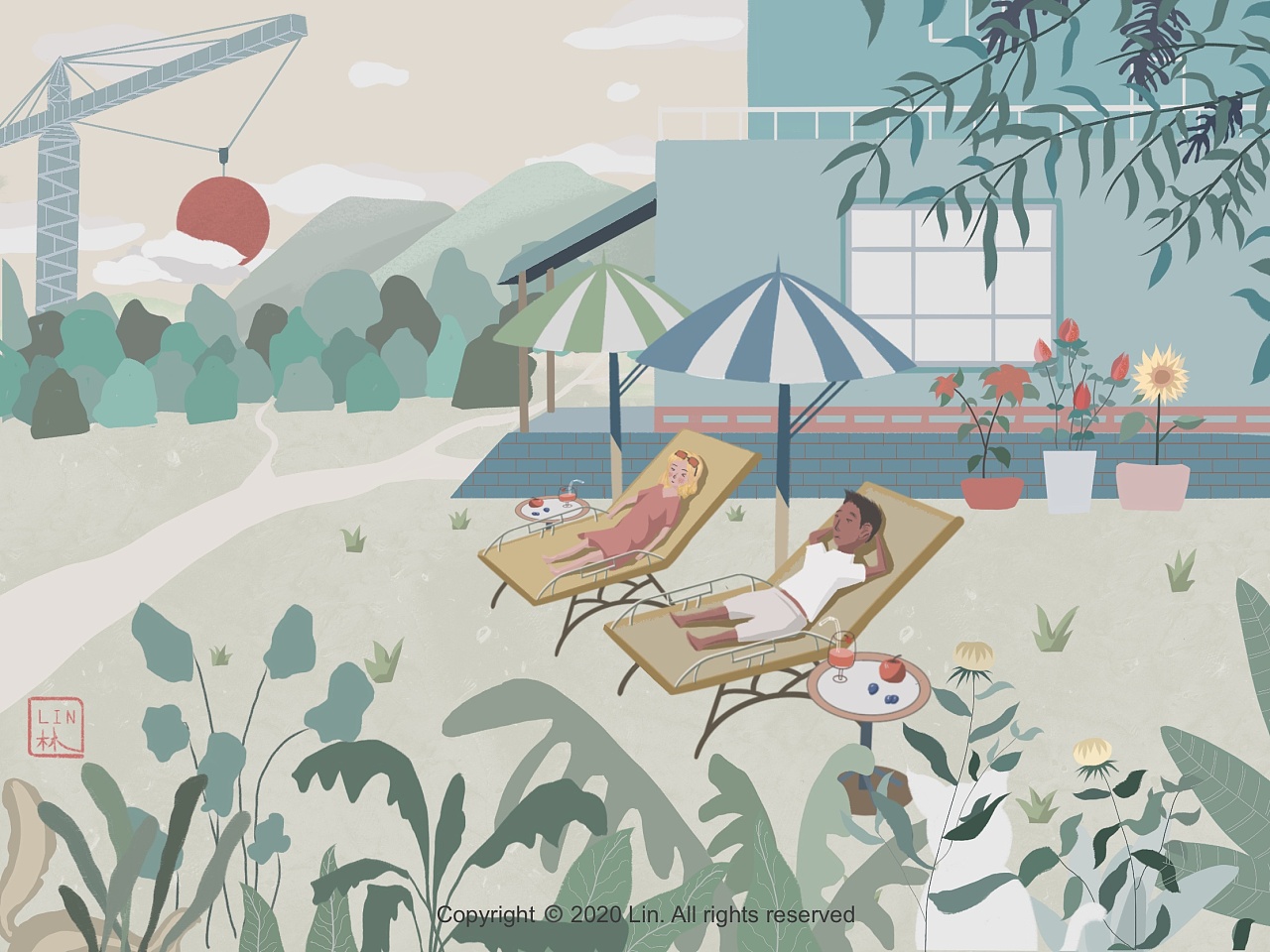 放松心情,别太忙了