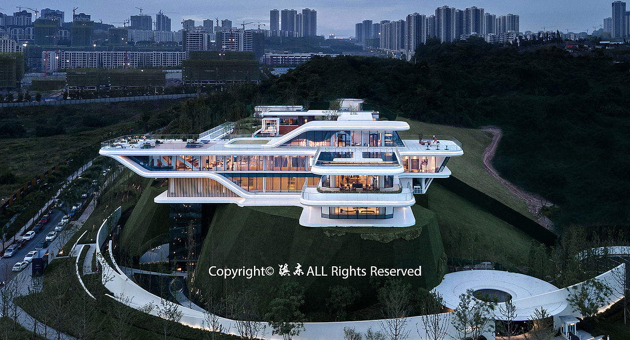 重庆悦来阳光城,捌零摄建筑空间摄影